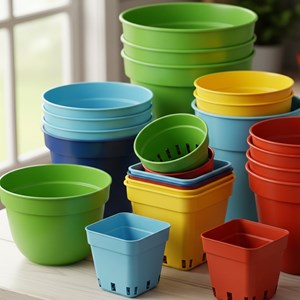 CHẬU HOA NHỰA - XƯỞNG SẢN XUẤT CHẬU HOA NHỰA