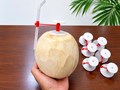 Nút Dừa Khóa Dài – Ống Hút Treo Trên Khóa