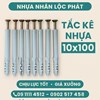 Tắc kê nhựa 10x100 – Tắc kê khung bao | Nhựa Nhân Lộc Phát
